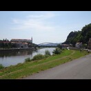 Unser heutiges Ziel, Děčín mit dem Schloss Děčín